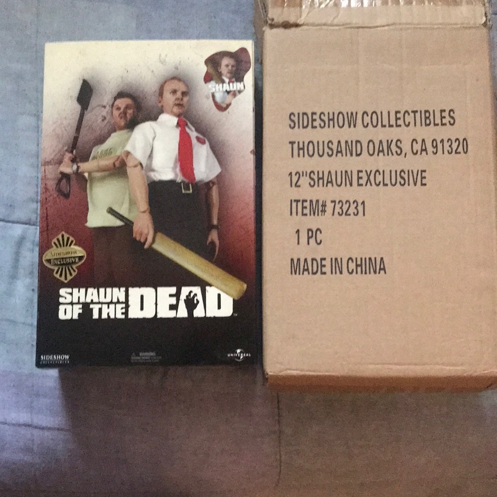 SIDESHOW COLLECTIBLES SHAUN OF THE DEAD FIGURE 1/6